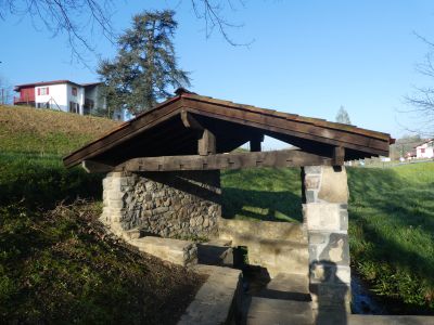 Vue lavoir Espelette