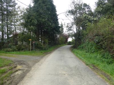 Croisement après Château