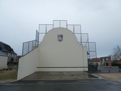 Vue fronton Bougarber