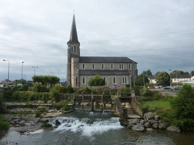 Vue église Aressy