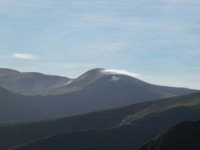 Vue nuage crête