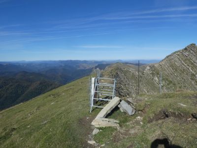 Fin crête Alupegna