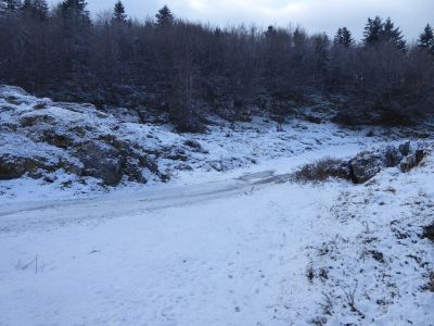 Chemin balisé