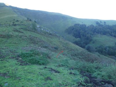 Vue croisement avant Bois Peyraube