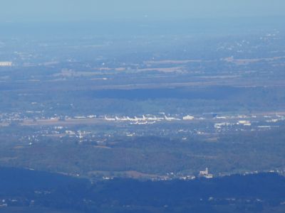 Vue aéroport Tarbes