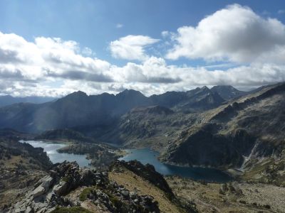 Vue lacs Néouvielle