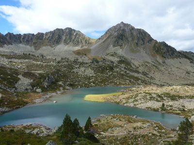 Vue Lac Blanc