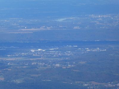 Vue aéroport Tarbes