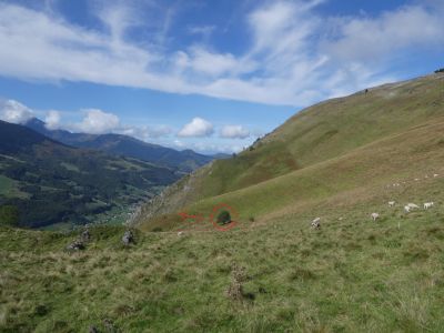 Vue chemin après Ordincède