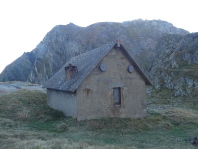 Vue Cabane Lac Bleu