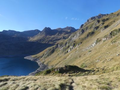 Vue chemin Lac Bleu