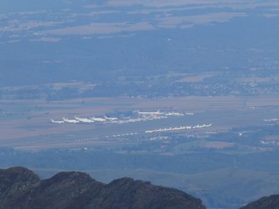 Vue aéroport Tarbes