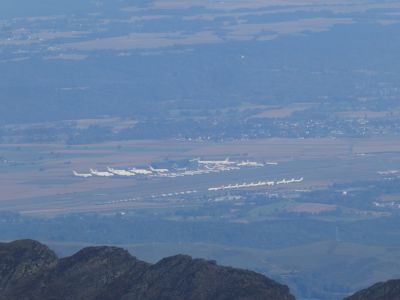 Vue aéroport Tarbes