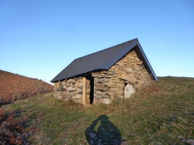 Cabane crête