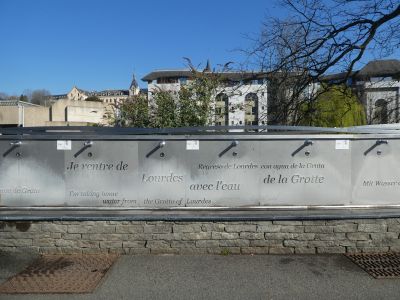 Vue eau Lourdes