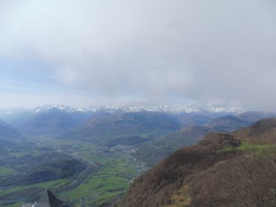 Vue sommets Cauterets