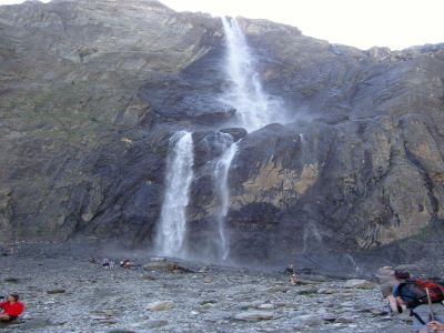 Arrivée Grande Cascade