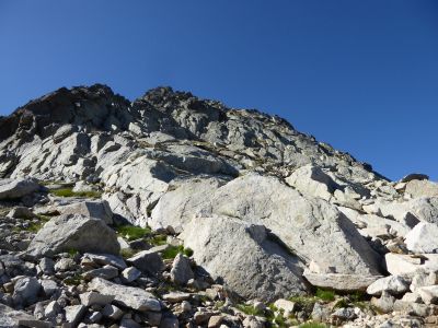 Sommet couloir Courouaou