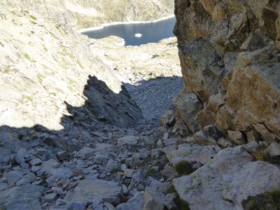 Sommet couloir Courouaou 2