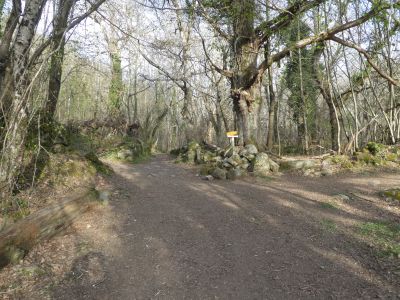 Croisement chemin Gez