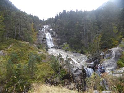 Vue Cascade Pont Espagne