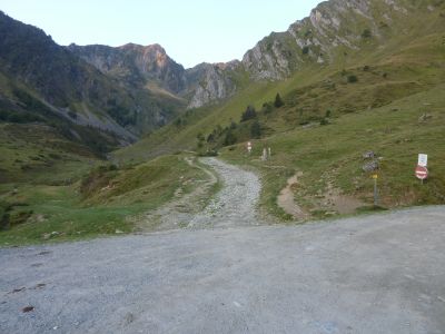 Croisement piste Lys