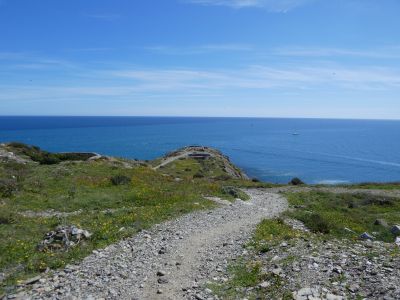 Vue sentier sommet