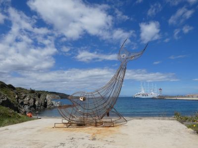 Vue sculpture Espelugas