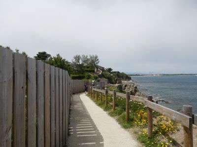 Vue sentier littoral