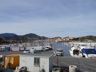 Vue port Banyuls