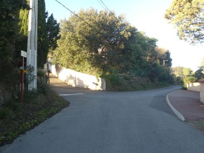 Intersection entrée Montesquieu