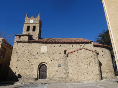 Vue église Villelongue