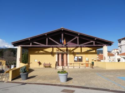 Vue mairie Oms
