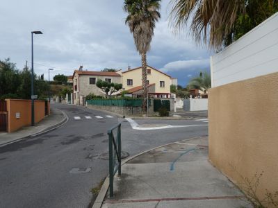 Intersection après lac