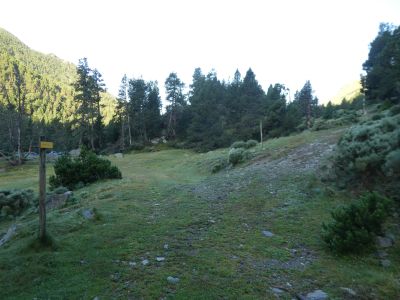 Croisement sentier Lladura 3