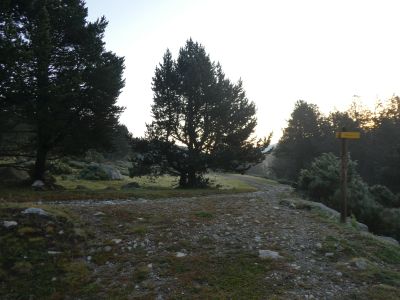 Croisement fin sentier Iglesieta
