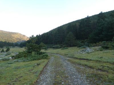 Croisement sentier Lladura