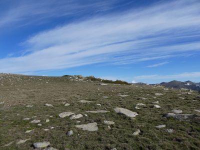 Croisement crête Punxó