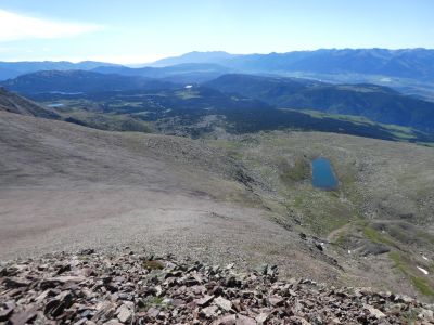 Vue descente Occidental