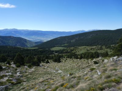 Vue descente Capellans