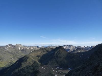 Vue sommets Lanós