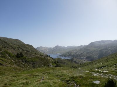 Vue Estany Lanós 4