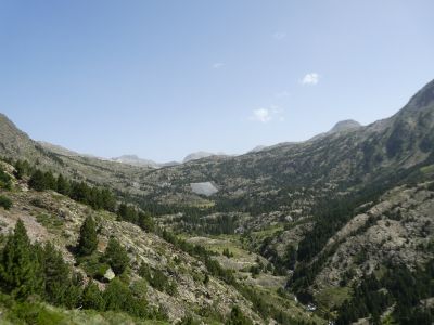 Vue barrage Lanós
