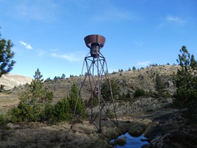 Vue pluviomètre
