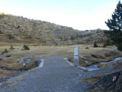 Croisement après Barrage Lanoux