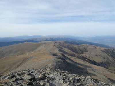 Vue descente Puigmal