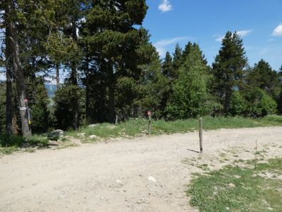 Croisement après Château Eau