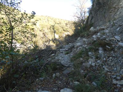 Vue sentier berges Têt