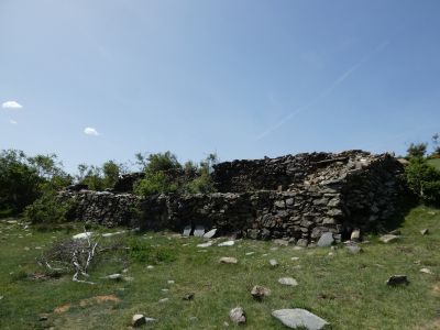 Vue ruines Diagre