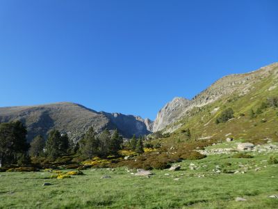 Vue cirque glaciaire Canigou